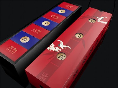 在山東做茶葉禮盒定制，淺談高級黑的應用一